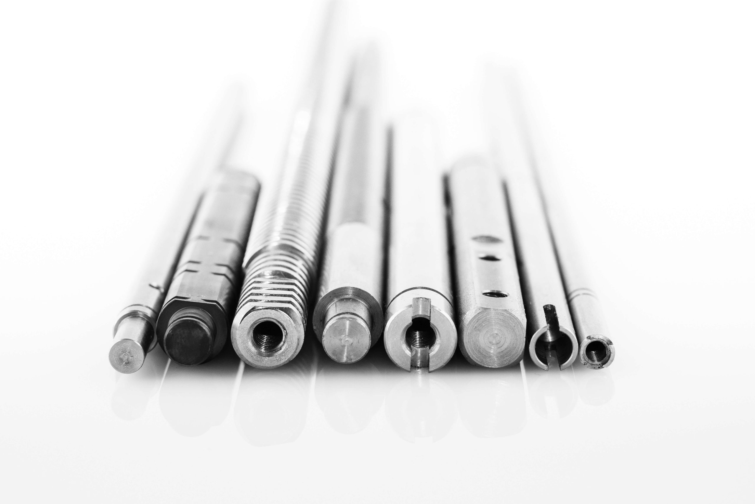 CNC Swiss Type products - long shafts
